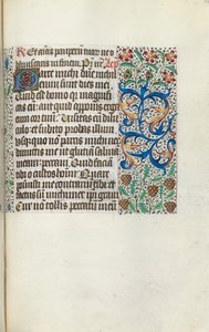 Tidsbok Användning av Rouen: fol. 115r, c. 1470. av Master of the Geneva Latini
