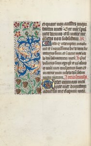 Tidsbok Användning av Rouen: fol. 115v, c. 1470. av Master of the Geneva Latini