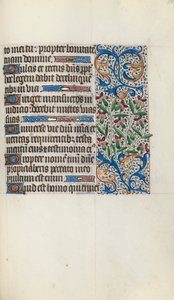 Tidsbok Användning av Rouen: fol. 119r, c. 1470. av Master of the Geneva Latini
