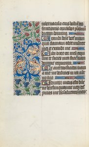 Tidsbok Användning av Rouen: fol. 121v, c. 1470.