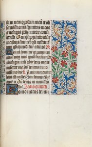 Tidsbok Användning av Rouen: fol. 123r, c. 1470. av Master of the Geneva Latini