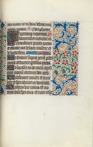 Tidsbok Användning av Rouen: fol. 125r, c. 1470. av Master of the Geneva Latini