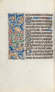 Tidsbok Användning av Rouen: fol. 125v, c. 1470.