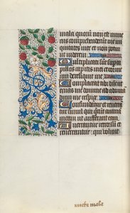 Tidsbok Användning av Rouen: fol. 126v, c. 1470. av Master of the Geneva Latini