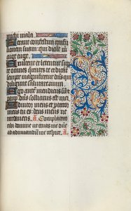 Tidsbok Användning av Rouen: fol. 127r, c. 1470. av Master of the Geneva Latini