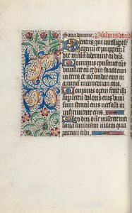 Tidsbok Användning av Rouen: fol. 127v, c. 1470. av Master of the Geneva Latini