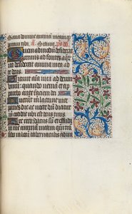 Tidsbok Användning av Rouen: fol. 129r, c. 1470. av Master of the Geneva Latini