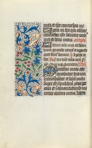 Tidsbok Användning av Rouen: fol. 130v, c. 1470. av Master of the Geneva Latini