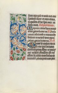 Tidsbok Användning av Rouen: fol. 132v, c. 1470.