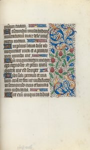 Tidsbok Användning av Rouen: fol. 134r, c. 1470. av Master of the Geneva Latini