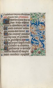 Tidsbok Användning av Rouen: fol. 136r, c. 1470. av Master of the Geneva Latini