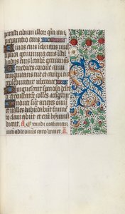 Tidsbok Användning av Rouen: fol. 137r, c. 1470. av Master of the Geneva Latini
