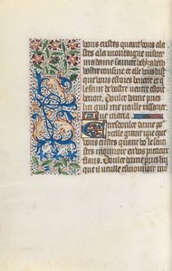 Tidsbok Användning av Rouen: fol. 147v, c. 1470. av Master of the Geneva Latini