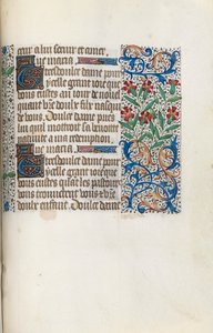 Tidsbok Användning av Rouen: fol. 148r, c. 1470.