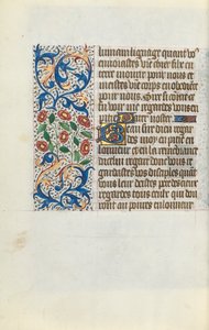 Tidsbok Användning av Rouen: fol. 152v, c. 1470.
