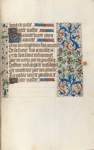 Tidsbok Användning av Rouen: fol. 154r, c. 1470.