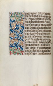 Tidsbok Användning av Rouen: fol. 20v, c. 1470. av Master of the Geneva Latini
