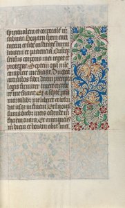 Tidsbok Användning av Rouen: fol. 22r, c. 1470.