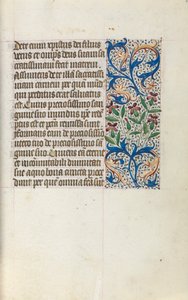 Tidsbok Användning av Rouen: fol. 23r, c. 1470.