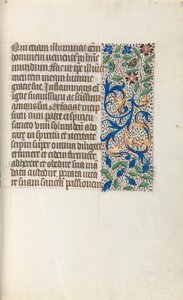 Tidsbok Användning av Rouen: fol. 26r, c. 1470. av Master of the Geneva Latini