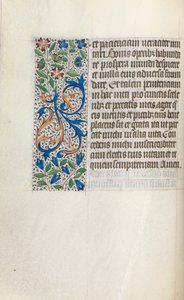 Tidsbok Användning av Rouen: fol. 26v, c. 1470. av Master of the Geneva Latini