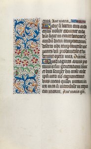 Tidsbok Användning av Rouen: fol. 29v, c. 1470. av Master of the Geneva Latini
