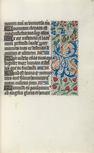 Tidsbok Användning av Rouen: fol. 31r, c. 1470.