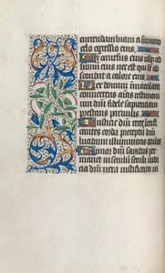 Tidsbok Användning av Rouen: fol. 32v, c. 1470. av Master of the Geneva Latini