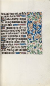 Tidsbok Användning av Rouen: fol. 34r, c. 1470. av Master of the Geneva Latini