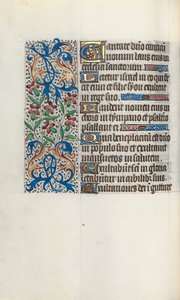 Tidsbok Användning av Rouen: fol. 45v, c. 1470.
