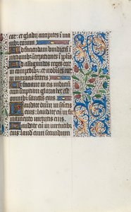Tidsbok Användning av Rouen: fol. 46r, c. 1470. av Master of the Geneva Latini