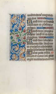 Tidsbok Användning av Rouen: fol. 46v, c. 1470.