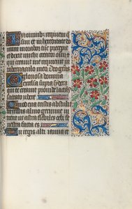 Tidsbok Användning av Rouen: fol. 47r, c. 1470.