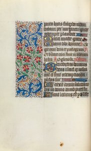 Tidsbok Användning av Rouen: fol. 47v, c. 1470. av Master of the Geneva Latini