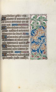 Tidsbok Användning av Rouen: fol. 48r, c. 1470. av Master of the Geneva Latini