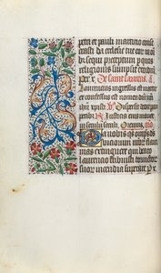 Tidsbok Användning av Rouen: fol. 51v, c. 1470. av Master of the Geneva Latini