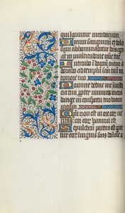 Tidsbok Användning av Rouen: fol. 52v, c. 1470.