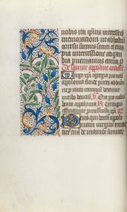 Tidsbok Användning av Rouen: fol. 54v, c. 1470.