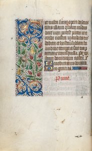 Tidsbok Användning av Rouen: fol. 55v, c. 1470. av Master of the Geneva Latini
