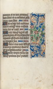 Tidsbok Användning av Rouen: fol. 57r, c. 1470. av Master of the Geneva Latini