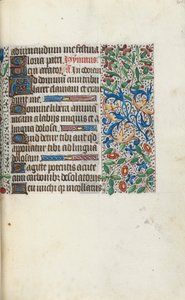 Tidsbok Användning av Rouen: fol. 61r, c. 1470.