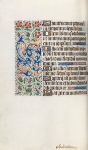 Tidsbok Användning av Rouen: fol. 62v, c. 1470. av Master of the Geneva Latini
