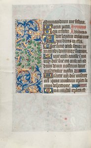Tidsbok Användning av Rouen: fol. 64v, c. 1470. av Master of the Geneva Latini