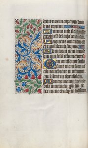 Tidsbok Användning av Rouen: fol. 65v, c. 1470. av Master of the Geneva Latini