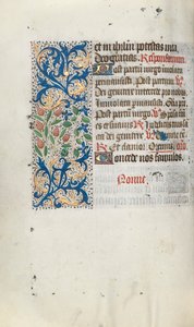 Tidsbok Användning av Rouen: fol. 66v, c. 1470. av Master of the Geneva Latini
