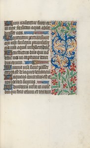 Tidsbok Användning av Rouen: fol. 71r, c. 1470.