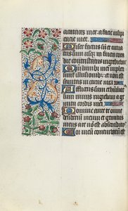 Tidsbok Användning av Rouen: fol. 83v, c. 1470. av Master of the Geneva Latini