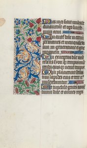 Tidsbok Användning av Rouen: fol. 88v, c. 1470. av Master of the Geneva Latini