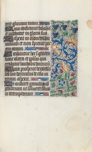 Tidsbok Användning av Rouen: fol. 89r, c. 1470. av Master of the Geneva Latini
