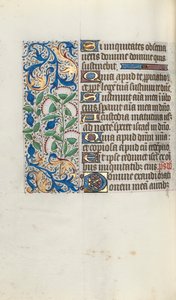 Tidsbok Användning av Rouen: fol. 90v, c. 1470. av Master of the Geneva Latini